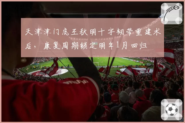 天津津门虎王秋明十字韧带重建术后,康复周期锁定明年1月回归